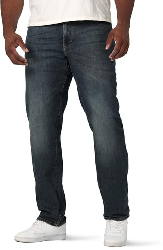 Lee herr Jeans Big & Tall Extreme Motion Relaxed Straight Jeans