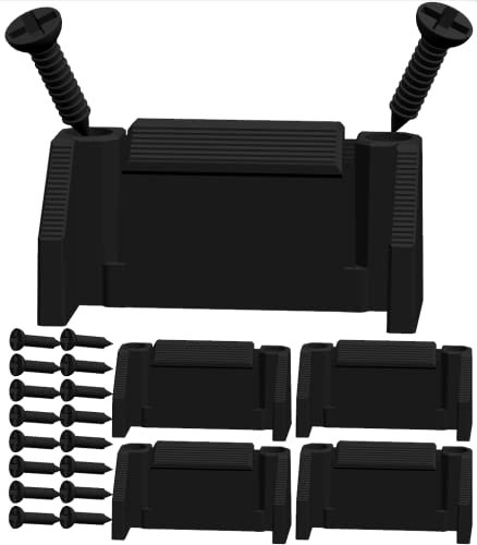 NyVoozy Universal Level Holder | 2 Pack | Fits 90% of Levels | Heavy Duty Storage Rack | Black