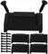 NyVoozy Universal Level Holder | 2 Pack | Fits 90% of Levels | Heavy Duty Storage Rack | Black