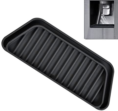 JPSDOWS Vassoio raccogli Gocce per Frigorifero | Raccoglitore per erogatore d'Acqua da Cucina - Antiscivolo, Asciugatura Rapida, Vassoio raccogli Gocce d'Acqua per Frigorifero, Gadget da Cucina