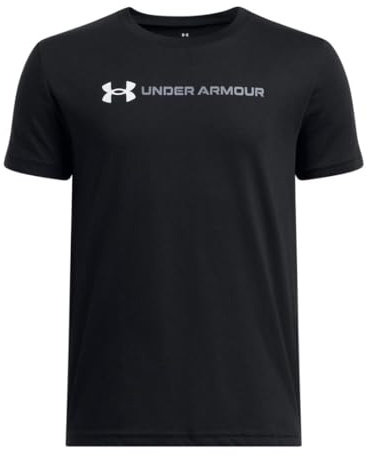 Under Armour Boy's Logo Wordmark Short Sleeve T Shirt T-Shirt (Pack of 1)