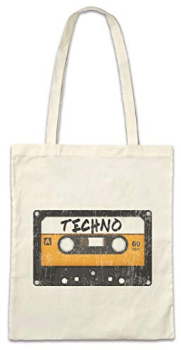 Urban Backwoods Tape Techno Hipster Bag Beutel Stofftasche Einkaufstasche