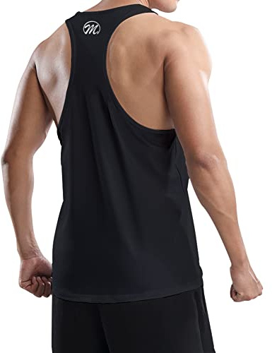 MEETWEE Canotta Uomo, Sportiva Canottiera Gym Tank Top Palestra Canotte Maglie Senza Maniche T Shirt da Bodybuilding Corsa Fitness