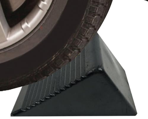Cuñas de rueda,Cuñas antiderrasco para neumáticos – Robustas para la estabilidad de vehículos de campamento, barcos, camiones, coches y motocicletas