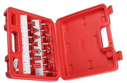 Set di punte per fresa professionale da 1/4 pollici, con fresa per scanalature, per la lavorazione del legno, robusta lavorazione del legno