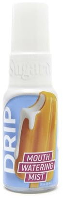 DRIP Mouth Watering Spray for Dry Mouth Relief with Tingle Effect – Pocket Travel Saliva Substitute, Lozenges Alternative - Orange Creamsicle Flavor