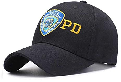 QOHNK Bordado NYPD Policía Gorra De Béisbol Mujeres Al Aire Libre Ejército Sombrero Casual Papá Sombrero para Hombre Táctico Gorra