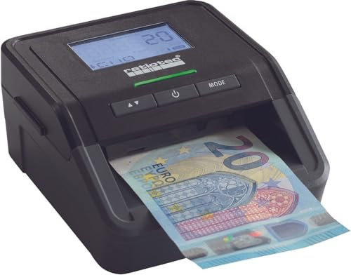 ratiotec Banknotenprüfgerät Smart Protect Plus – automatisches Prüfgerät zur 100% Echtheitsprüfung von Banknoten