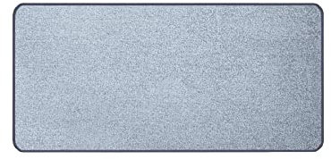 Primaflor Kurzflor Wohnzimmerteppich - Manila, HellBlau, 67x140 cm, Viele Größen und Farben, Moderner Teppich für Kinderzimmer, Arbeits- und Schlafzimmer, Fußbodenheizung geeigneter Teppichläufer