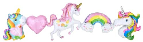 DIWULI Palloncini Ghirlanda Unicorno Compleanno