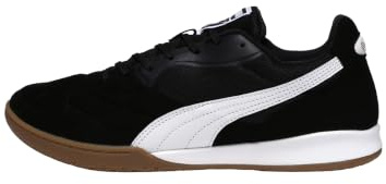 PUMA Unisex King Top It Zapatos de fútbol, Puma Black Puma White Puma Gold, 44 EU