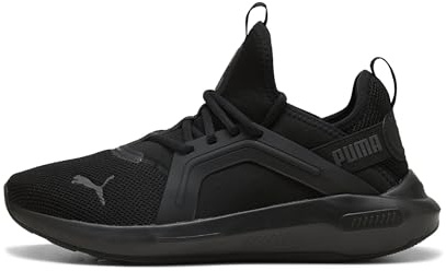 Puma - SOFTRIDE Enzo 5, Zapatillas para Correr de Carretera Unisexo, Puma Black-Cool Dark Gray,
