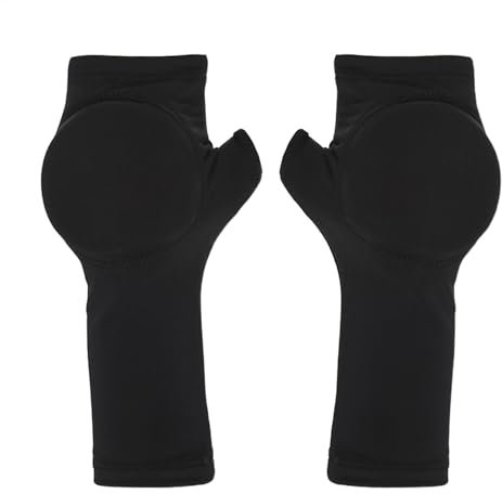 JINGLING Eislaufhandschuhe, Eislaufhandschuhe,Eissport-Handschutzausrüstung - Eiskunstlauf-Handschuhe, Eiskunstlauf-Handschutz-Pad, Eissport-Ärmel für Kinder und Erwachsene