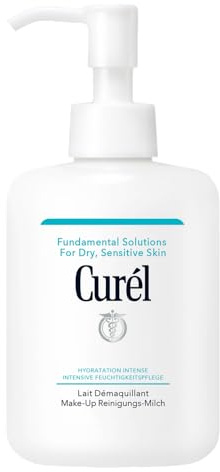 Curél Make-Up Reinigungs-Milch - Inhalt: 200 ml - Entfernt Make-Up - Reinigt die Haut sanft und effektiv - Speziell für trockene, empfindliche Haut entwickelt - Mit Ceramiden