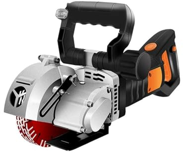 Vibratore Piastrelle, Scanalatrice elettrica for muri da 8900 W, macchina for il taglio di scanalature in acciaio e cemento, for 5000 giri/min, circolare, utensile elettrico