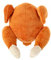 Dingo Hundespielzeug Plüsch Hähnchen EIN größeres Huhn Hohe 18 cm mit nur einem eingenähten Quietschen Spielzeug für Hund 17379