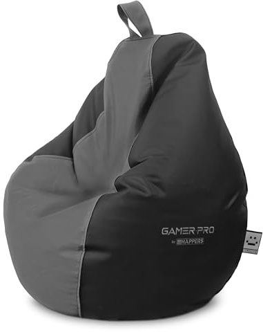 Happers Pouf Gaming Pro Grigio