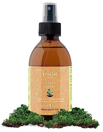 Engrais Liquide Bio pour Bonsaïs - Engrais Bonsaï - Améliore la Solidité des Bonsaïs et la Fertilité du Sol - 100% Naturel Fabriqué en Espagne - Spray Prêt à l'emploi - 250ml