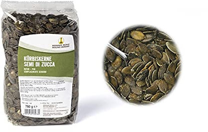 Semi di zucca pelati 750 gr. - Molino Merano