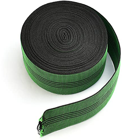 STCRERAG Cinchas para Tapizar de 15 m x 7 cm Cincha de Tapicería Elástica Cinta para Sofá y Sillones Correa Elástica de Rayas para Sofá, Tapizar Sillones, Arreglar Sofillas, Asientos Respaldos