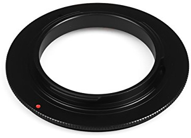 Adaptador retro de 62 mm compatible con Pentax PK Macro Anillo de inversión para objetivo Pentax PK de 62 mm