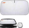 Parasol Coche Delantero compatibles con Mercedes Viano W639 Minivan 2003-2010,Parasol Coche Delantero Plegable Parasol Coche Silver
