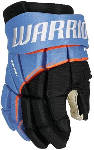 Warrior Covert Deluxe LT - Guantes para adultos (15, color negro y azul