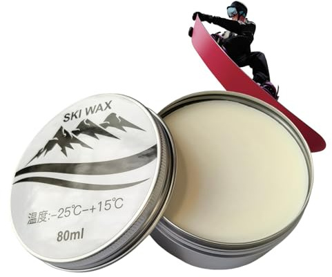 Skate-Wachs, 80 ml schnelle Skating-Paste – Snowboard-Speed-Wachs, für Wintersport, Skaten, Skateboard, Wettkampf, Freizeit, optimale Leistung