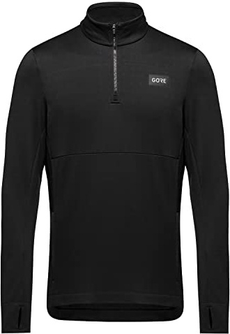 GORE WEAR Mens Everyday Thermo 1/4-zip Vest, Black, S EU