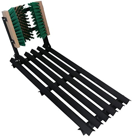 AB Tools Steel Mat Scraper & Boot Brush Shoe Welly Scrub Muck Mud Door Farm Yard