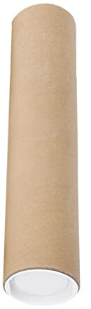 MagiDeal Lange Kartonröhren Große Posterröhren zum für den Versand von Dokumentenpostern, 50CM