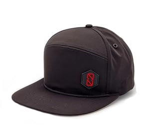 0-Finity® Casquette Snapback Unisexe - Imperméable avec Fermeture Réglable - Streetwear Minimaliste pour Homme et Femme - Noir
