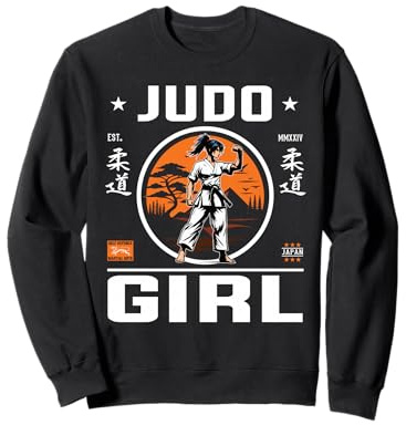 Judo Girl : Force et Style dans Un Design pour la Femme Sweatshirt