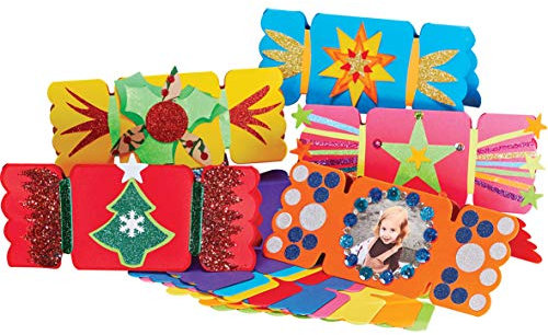 Springboard 10307 Jumbo-Knallbonbon-Weihnachtskarten, Bastelset, 30 Stück