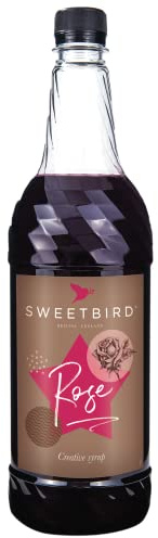Sweetbird Rose Syrup (1 Litre) - Vegan Friendly