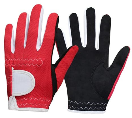 Yooghuge Junior Golfhandschuhe Kinder Golfhandschuhe Atmungsaktive Golfhandschuhe Bequeme Golfhandschuhe Golfzubehör Für Jungen Und Mädchen