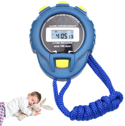 Timer digitale, timer di watch - digitale multifunzione | Timer di arresto ad alta precisione, orologio elettronico per allenatori sportivi nuoto corsa