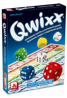 NSV QWIXX. Gioco di dadi e strategia mentale. Edizione spagnola.