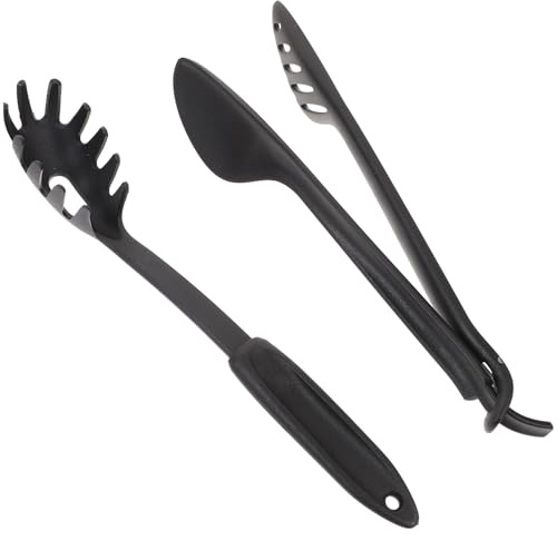 JOINPAYA Pinzas para Espaguetis y Alimentos de Cocina 2 Piezas, Juego Multifunción de Nylon, Ergonómicas y Ligeras, Aptas para Uso Doméstico y Buffet, Utensilios para Servir Pasta y