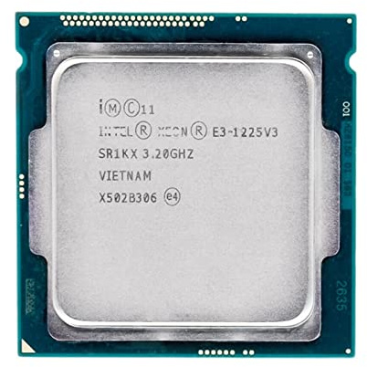 chunx CPU Compatible With Intel Xeon E3 1225 V3 E3 1225V3 Processor 3.2GHz Quad-Core CPU 8M 84W LGA 1150 CPUs