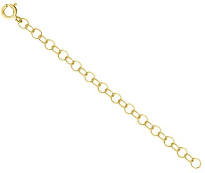 MARLION JEWELS Extensión de cadenas de plata o acero quirúrgico para colgantes, pulseras, tobilleras… para mujer, niña. Ideal para regalo del día de la madre, cumpleaños, aniversario. Joyería mujeres
