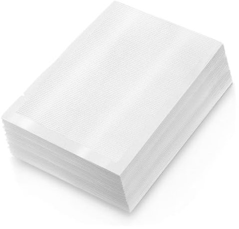 Vakuumierbeutel, 120 Beutel 20x30cm Vakuumierfolie Gefriertüten BPA-frei Vakuumierfolie Wiederverwendbar, für Die Aufbewahrung Von Lebensmitteln Geeignet