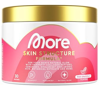 MORE Skin Structure Formula, Pink Grapefruit, 270 g, mit Kollagen & Hyaluron - made in Germany