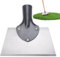 Gkumgwo Pala per erbe cattive, pala da giardino | pala per la pulizia del giardino multifunzionale - pala con bordo piatto, strumento per raschiatore da esterno, pala in acciaio per il diserbo,