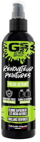 GS27 - Rénovateur Peintures GS27 Moto - Polish Lustrant - Élimine les Micro-Rayures et Redonne de la Brillance - 250ml