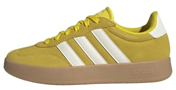 adidas Women's BARREDA Shoes, Yellow/Off White/Gum 3, 5.5 UK