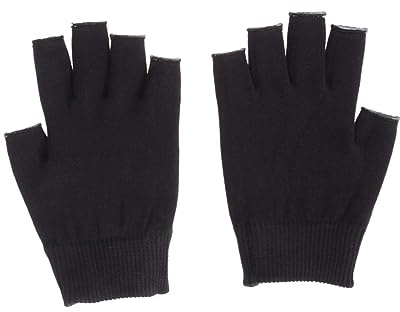 DEARMAMY Guantes De Hidratantes De Gel Para Manos Guantes Sin Dedos Negros Blanqueador Para Spa Para Cuidado De Manos
