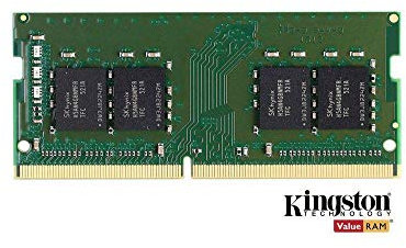 Kingston ValueRAM 8GB 3200MHz DDR4 NonECC CL22 SODIMM 1Rx8 1.2V KVR32S22S8/8 Memoria Laptop