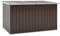 vidaXL Caja de Almacenamiento de jardín marrón 171x99x93 cm