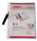Djois, 4026043086 - Cartella A4 con clip di formato A4, 242 x 316 mm, in polipropilene 0,5 mm, per circa 50 fogli
